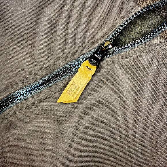 BKE Womens Pullover Zip Sweater. Size Small. Colour Grey/Brown. - Picture 5 of 7